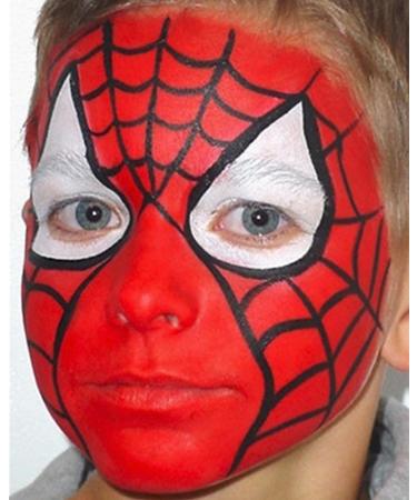 Go Ho Cream Red Face Paint Stick (1.06 Oz) - Ideal for Halloween Cosplay, Joker Clown SFX Makeup - Waterproof Formula for Adults & Children - Buy Online on SooperMarket.com