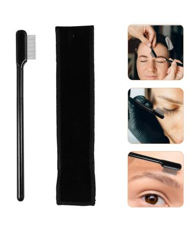 Didiseaon 8 Sets Eyelash Comb & Brow Brush - Eyelash Wands Mascara & Eyebrow Trimming Tool with Stylish Bag | Perfect for Makeup Lovers - Buy Online on SooperMarket.com
