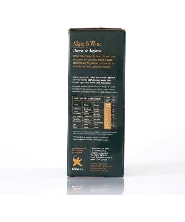 Gourmet Organic Yerba Mate Kraus Bio Mate 500g - Low Dust Content | Premium Quality - Buy Online on SooperMarket.com