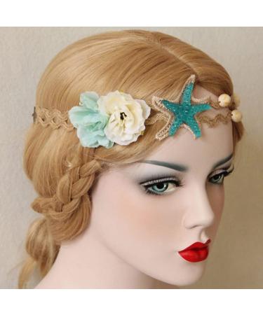 KALLORY Seashell Headband Set - Boho Ocean Hair Accessories for Girls - Buy Online on SooperMarket.com