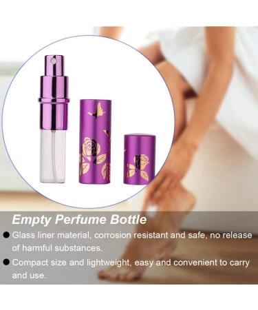 Buy Portable Refillable Perfume Bottle - Mini Travel Atomizer Spray - 10ml Aluminum Cosmetic Bottle for Quick Refills - Buy Online on SooperMarket.com