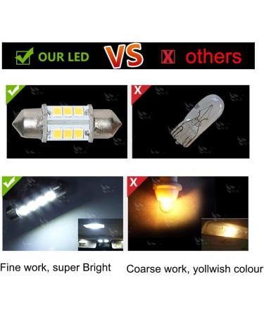 HONG 111 Marine LED Replacement Bulb Set - Super Bright 12V Boat Light Bulbs for Navigation, Anchor, Deck, Bow, Stern Lights (4PCS) - Buy Online on SooperMarket.com