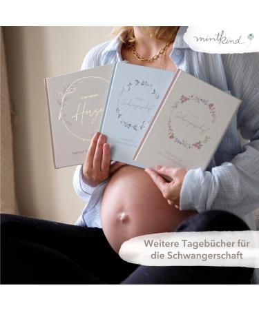 Buy Mintkind Pregnancy Diary My Pregnancy - Hardcover Diary & Photo Album for Expectant Mothers | Perfect Gift for Moms-to-Be - Beige - Buy Online on SooperMarket.com