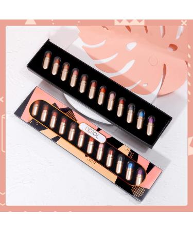 Lovelycat Eyeshadow sticks 12 Colors Eyeshadow Stick Makeup Glitter Eyeshadow Eyeshadow Pencils Long Lasting Eye Shadow High Pigmented Shiny Eyeshadow Pencil Waterproof Classy Eye Shadow Sticks Sets - Buy Online on SooperMarket.com