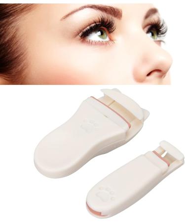 Portable Mini Cat Paw Eyelash Curler - 2 Pieces | Professional Painless Tool for All - International Shipping - Buy Online on SooperMarket.com