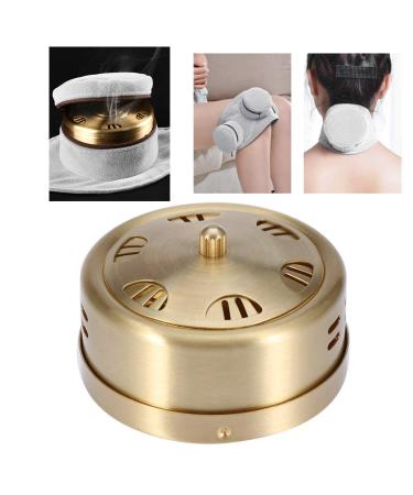 Portable Moxa Box - Pure Copper Moxa Stick Burner for Acupuncture Points | International Shipping - Buy Online on SooperMarket.com
