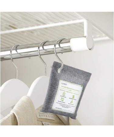 Lijuang Air Purifier Bag - 2 Pack (2x100g) | Natural Bamboo Activated Carbon Odor Remover for Car Home & Bedroom | Freshen Air in Apartments & Cupboards - Buy Online on SooperMarket.com