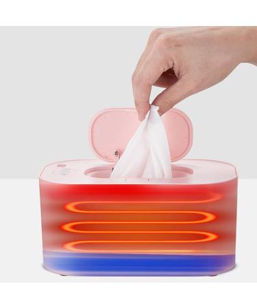 Adjustable Wiping Warmer for Babies - 40 -60 Portable USB Moisture Towel Dispenser - 3 Temperature Modes - Large Capacity for Travel (Green) - Buy Online on SooperMarket.com