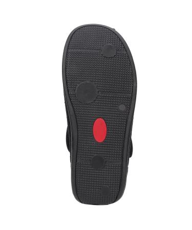 ANGGREK Diabetic Shoes Diabetic Thumb Eversion Deformation Men's Wide Width Shoes Adjustable Fat Feet Flat Shoes with Adjustable Closure 41