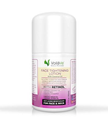 VoilaVe Face Moisturizer | Vitamin E & Retinol Cream for Women | Anti Aging & Dark Spot Corrector | Nourishing Face & Neck Lotion - 1.7 Oz Airless Pump - Buy Online on SooperMarket.com