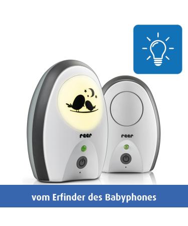REER 50070 Babyphone Rigi Digital - 300m Range Low Radiation Night Light & Intercom - International Shipping Available - Buy Online on SooperMarket.com