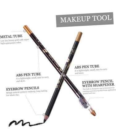 Beavorty 24 pcs Built-in Eyebrow Tool Pencil Makeup for in Beauty A Pencils Professional Girls Women - Buy Online on SooperMarket.com