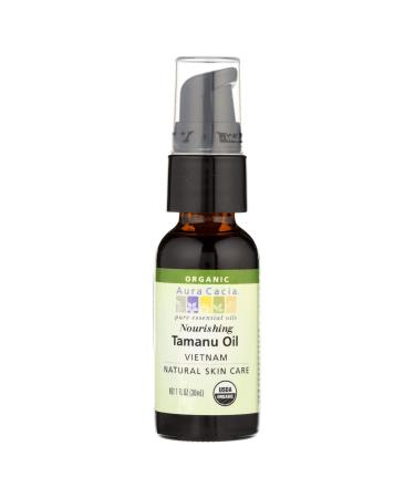 Aura Cacia Organic Tamanu Oil Nourishing 1 fl oz (30 ml)