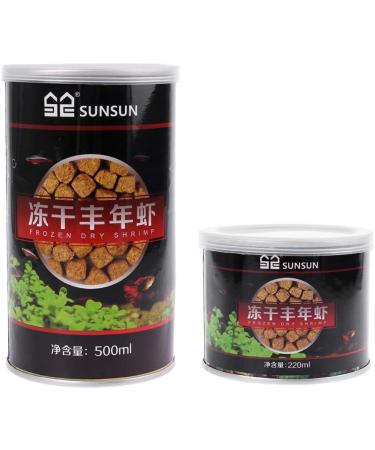 for Turtle Food Dried Freeze Shrimp Eggs for Ornamental Fish Water Turtles Small Pets 220ml 500ml Sealable Can Style2 - Buy Online on SooperMarket.com