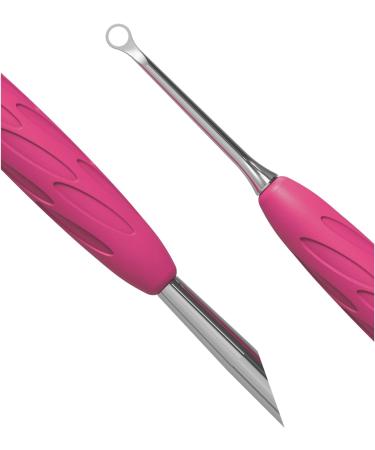 STALEKS PRO Cuticle Pusher - Rubber Silicone Handle & Stainless Steel | Natury Nails UNIQ 11/2 - International Shipping Available - Buy Online on SooperMarket.com