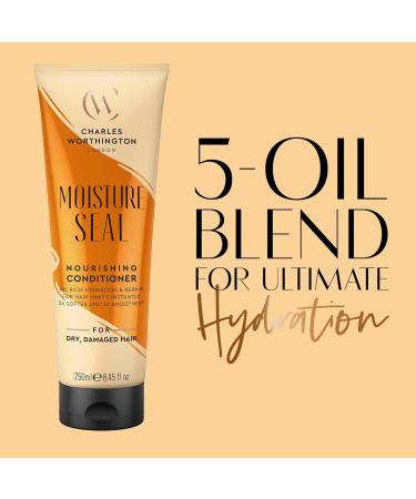 Charles Worthington Moisture Seal Conditioner 250ml - Hydrating Hair Care for All Hair Types | International Shipping - Buy Online on SooperMarket.com