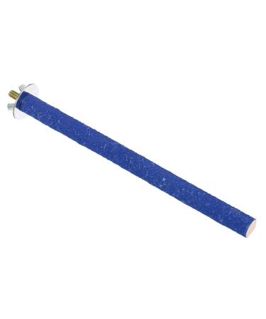 Patikil 0.6x7.9 Vogel paw bird wood barsch stand cage accessories for small bird parrot love bird parallel parloring budgerige blue 0.6x7.9 "Blue