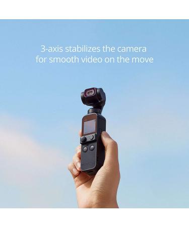 DJI Pocket 2 Creator Combo - 3 Axis Gimbal Stabilizer with 4K Camera (Renewed Premium) - Buy Online on SooperMarket.com