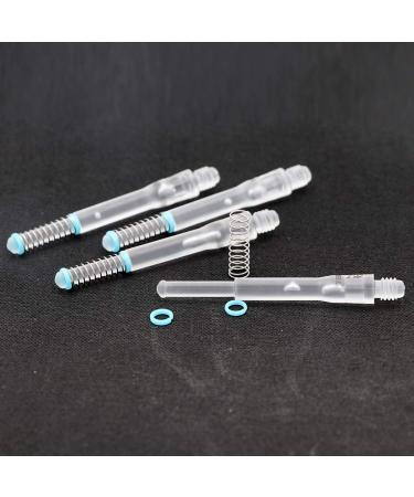 Black Scorpion Cuesoul TERO AK7 Dart Stems Dart Shafts Built-in Spring Telescopic,Set of 4 pcs-B/D/F/H Size Clear H