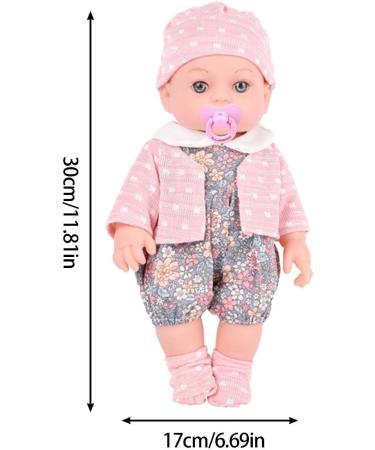 Hudhow's Born Toddler - Realistic Reborn Doll with Clothes & Pacifiers | Perfect Gift for Kids | International Shipping Available - Buy Online on SooperMarket.com