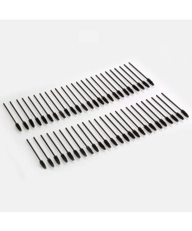 200 Pcs Makeup Mascara Wands | Eyelash Applicators | Black - Perfect for Professionals & DIY Beauty - Buy Online on SooperMarket.com