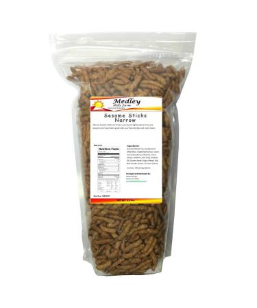 Sesame Sticks Narrow 2.5 Lbs Delicious & Fresh " Made in the USA "