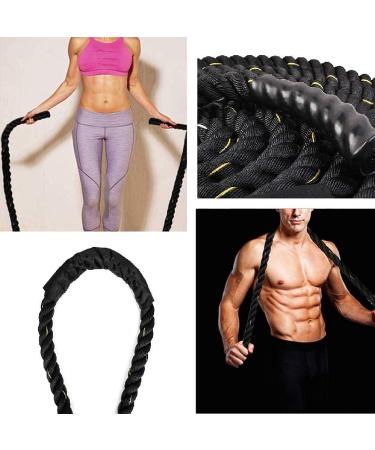 Heavy Jump Rope for Total Body Workouts - Strength Training Battle Ropes for Men and Women - Buy Online on SooperMarket.com