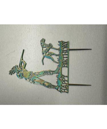 Hunter Hunting Dog Cake Topper Birthday Cake Topper - Buy Online on SooperMarket.com