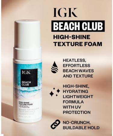 IGK Beach Club High Shine Texture Foam - Buy Online on SooperMarket.com