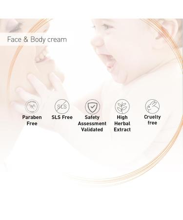Moraz Baby Face and Body Cream - Soothing Baby Skin Care with Jojoba Oil | 3.4 oz - Prevent Dry Skin & Irritation - Buy Online on SooperMarket.com