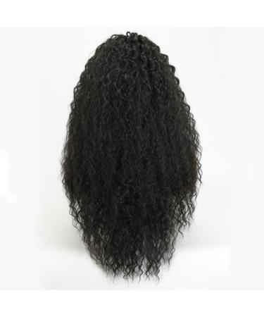 SHIYID Long Curly Hair Wig - High Temperature Synthetic Wigs for African American Women | Natural Black Hairstyle - Buy Online on SooperMarket.com