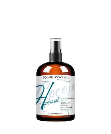 Rose Water Hydrosol Spray Toner for face Rose Water Hydrating Face Mist for Hydration Pure and Natural Rose Hydrosol for All Skin Types COCOJOJO Rose HYDROSOL 8 OZ