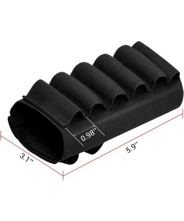 CS Force Shotgun Shell Bandolier Belt - 29 Rounds, 51.2'' x 1.98'' - 12/20 Gauge Ammo Holder for Hunting - Tactical Military Gear - Buttstock 8 Rounds (2 Pack) - Buy Online on SooperMarket.com