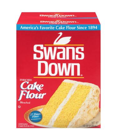 Swans Down Regular Cake Flour 2 Pound Boxes - Pack of 2 | Premium Quality Baking Flour - Buy Online on SooperMarket.com