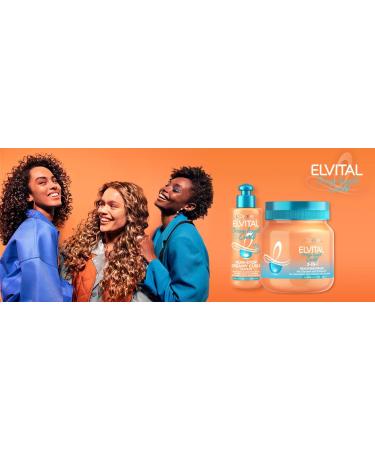 L'Or al Paris Elvital Leave-in Conditioner for Defined Curls - Anti-Frizz Hair Cure 200ml | Dream Long Curls - Shop Now! - Buy Online on SooperMarket.com