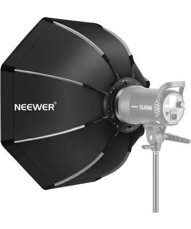 NEEWER 26''/65cm Octagonal Softbox Quick Release, with Bowens Mount, Carrying Bag Compatible with Neewer CB60 CB100 CB150 Vision 4 S101-300W/400W and Other Bowens Mount Light -SF-RPBO26 26 inches