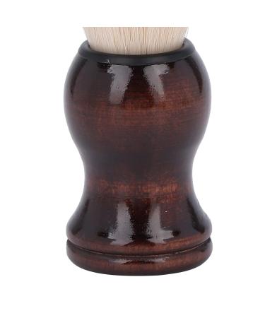 Ankroyu Handmade Razor Brush - Professional Foam Brush for Beard & Hairdressers | Soft Hair Cleansing Brush with Wooden Handle - Buy Online on SooperMarket.com