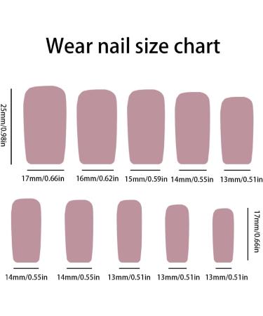 1 Set Cat Eyes Press on Nails Medium Square Press on Nails Full Cover Press on Nails Reusable Fake Nails Multipurpose Glue on Nails for Nail Decorations - Buy Online on SooperMarket.com