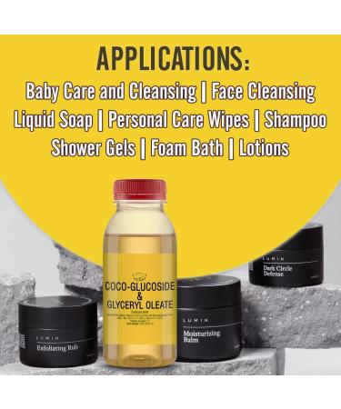COCO-GLUCOSIDE & GLYCERYL OLEATE - Lipid Layer Enhancer for Homemade Cosmetics Foam Baths & Soaps - 8.82 Oz International Shipping - Buy Online on SooperMarket.com
