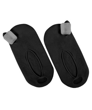FOMIYES Mens Invisible Socks 1 Pair Separator Boat Socks Tools for Men Invisible Socks for Men Ladies Socks Adjusters Hallux Valgus Protector Big Eversion Man Black Invisible Socks for Men Black 17.8x8cm