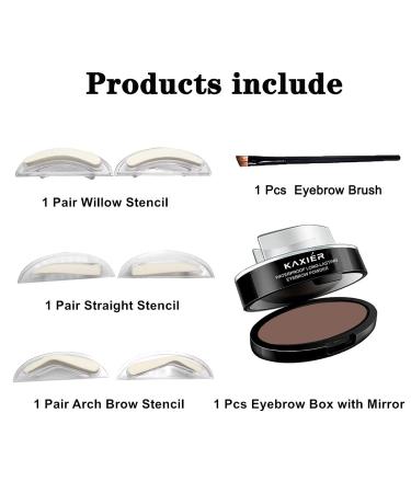 Waterproof Eyebrow Stamp Powder Seal - 301 Light Brown - Buy Online on SooperMarket.com