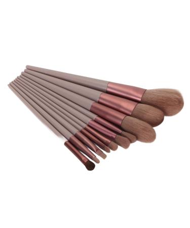 Flat Concealer Brush Soft Cosmetic Brush Set Easy Smooth Application Skin-friendly with Storage Bag for Daily Use