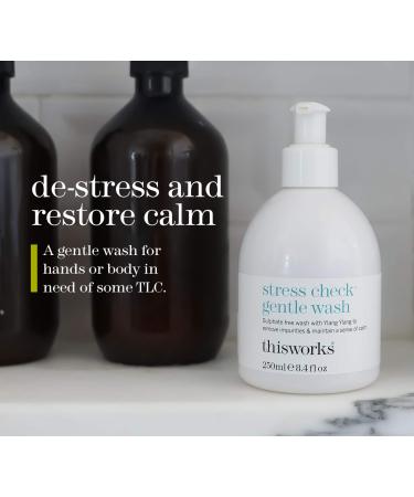 thisworks Stress Check Gentle Wash 250ml | Hydrating & Calming Hand and Body Wash | International Shipping Available - Buy Online on SooperMarket.com