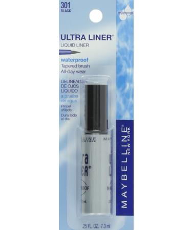 Maybelline New York Ultra-Liner Liquid Liner Waterproof Black 135L-01 0.25 fl oz - Long-Lasting Formula for Precise Eye Definition - Buy Online on SooperMarket.com