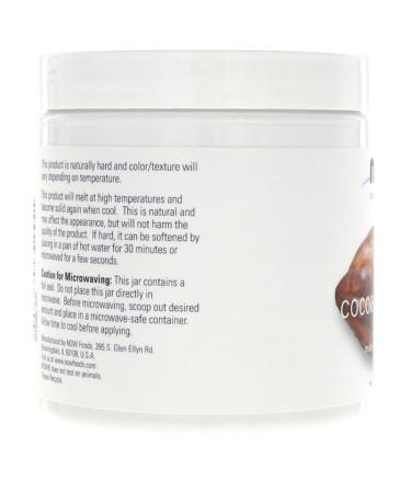 Now Foods Cocoa Butter 7 oz (Pack of 2) - 100% Pure | Best Quality Cocoa Butter - Buy Online on SooperMarket.com