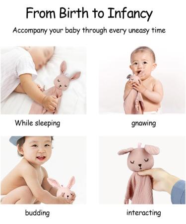 Rolempon Baby Sleep Cuddly Cloth | Unisex Baby Blanket & Safety Toy for Teething Troubles | Soft Comfort & Bite Ring Gift - Buy Online on SooperMarket.com