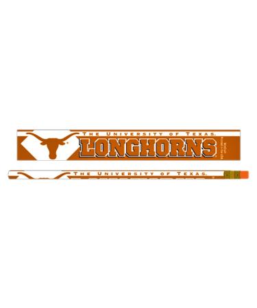 WinCraft NCAA University of Texas 16037012 Pencil (6 Pack)