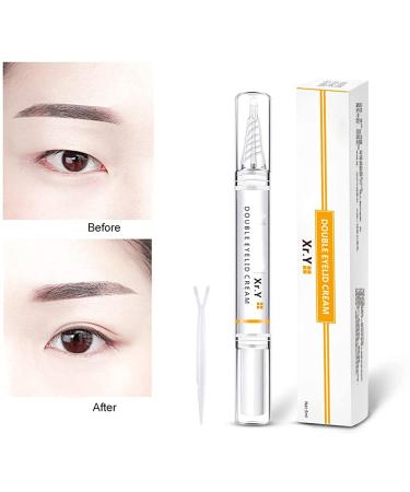 Long-Acting Waterproof Invisible Double Eyelid Shaping Cream & Pen Set for Women - 3-Second Crease, Natural Fold Effect (1pc) - Buy Online on SooperMarket.com