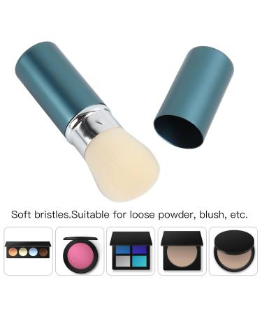 Blue Stretchable Makeup Brush with Cover | Soft & Skin-Friendly Cosmetic Brush for Powder Blush Foundation & Eyeshadow - Portable & Multipurpose Beauty Tool - Buy Online on SooperMarket.com