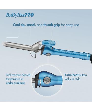 BaBylissPRO Nano Titanium and Ceramic Curling Iron 1-1/4" (32mm) - Buy Online on SooperMarket.com